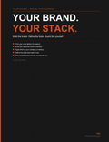 Your Brand. Your Stack
